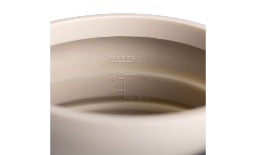 Складний туристичний чайник для пальника Sea to Summit Frontier на 1,1 л, харчовий силікон, Об'єм: 1,1, Колір виробника: Bone White, зображення 5