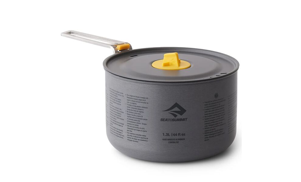Похідний набір посуду Sea to Summit Frontier One Pot Cook - Set 3P на 1 особу: каструля, миска, стакан, Тип комплекту: Set 3P, зображення 3