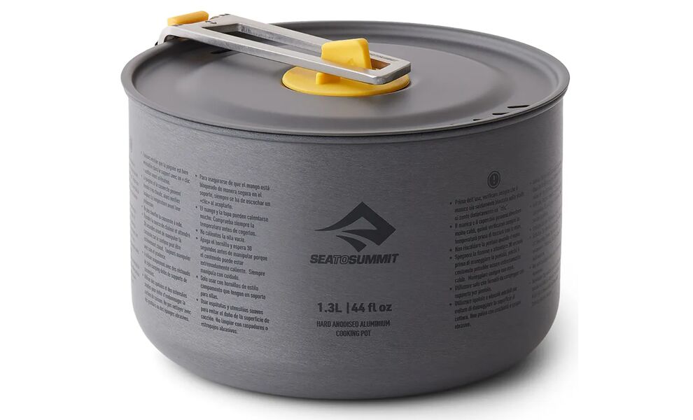 Похідний набір посуду Sea to Summit Frontier One Pot Cook - Set 3P на 1 особу: каструля, миска, стакан, Тип комплекту: Set 3P, зображення 5