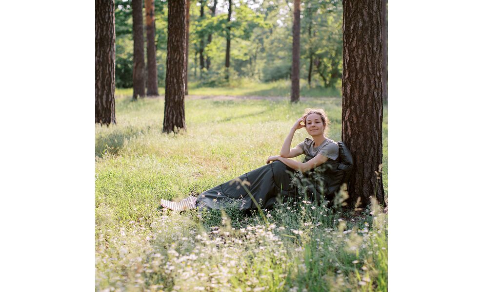 Демісезонний кемпінговий спальник-ковдра Totem Fisherman до 10°C: з капюшоном, Максимальний зріст користувача: 205, Колір: Green, Сторона застібки: ліва, зображення 9