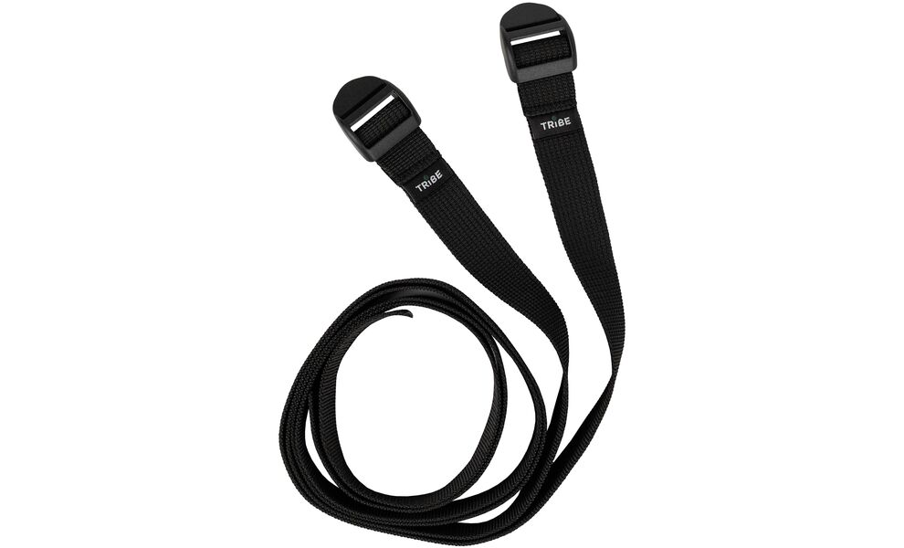 Ремені стяжні Tribe Strap (Black) 25 мм, 50 см (2 шт), Ширина: 25, Довжина: 50, Колір: Black, зображення 2