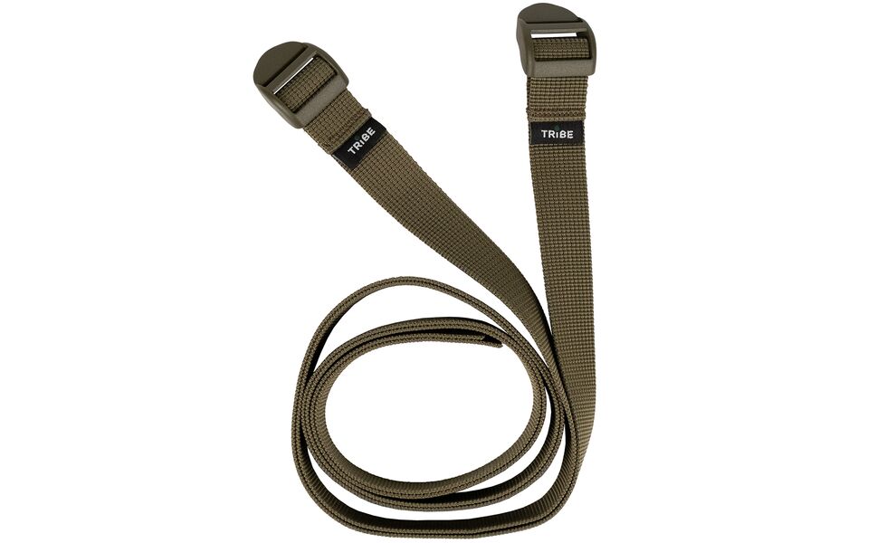 Ремені стяжні  Tribe Strap (Olive) 25 мм, 150 см (2 шт), Ширина: 25, Довжина: 150, Колір: Olive, зображення 2
