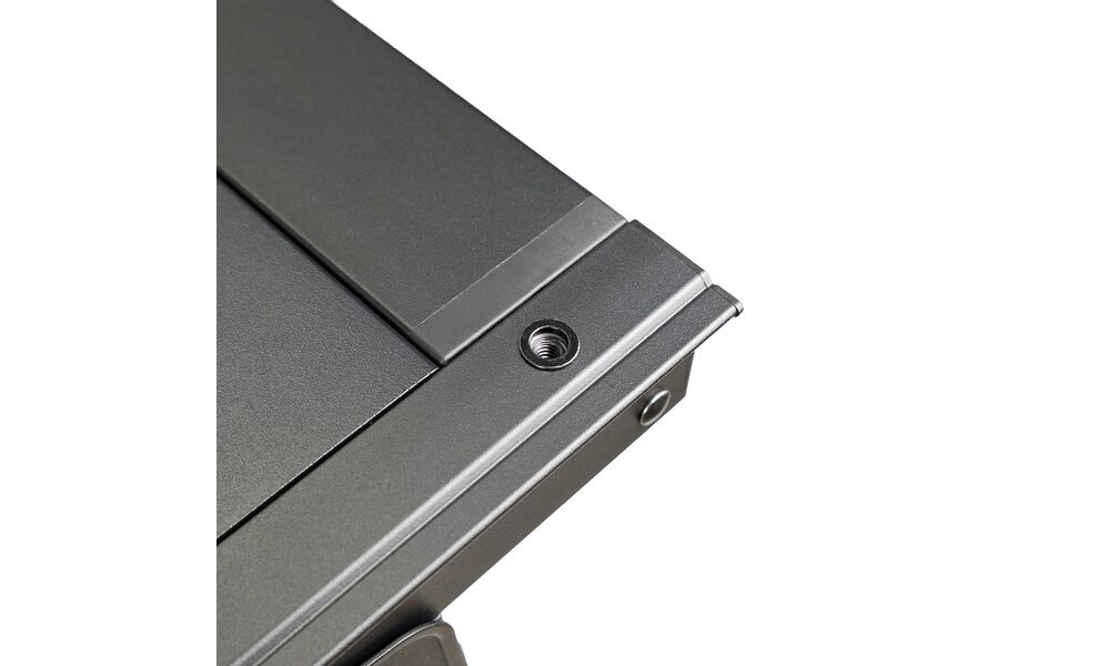 Розкладний стіл з алюмінію Tribe Camp Table Alu - 86x42x68 см, Колір: Black, зображення 15
