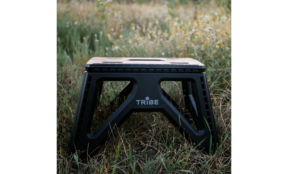 Розкладний табурет на природу Tribe Camp Chair - Low (Black), Тип розміру: Low, Колір виробника: Black, зображення 12