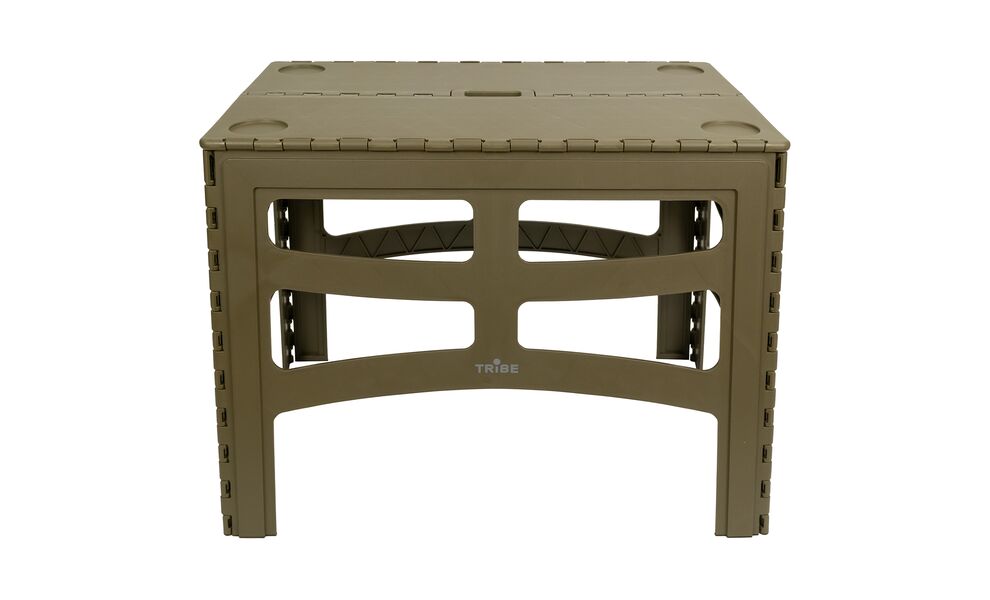 Розкладний стіл Tribe Camp Table - High (Olive), 70x44,5x55 см, Тип розміру: High, Колір: Olive, зображення 2