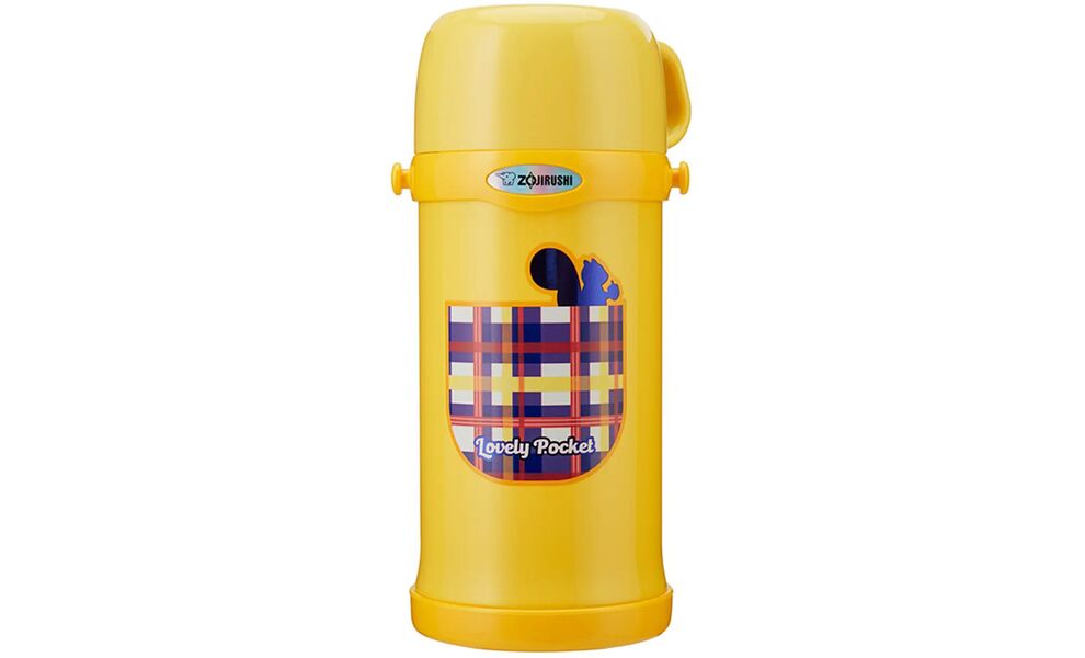 Дитячий термос з широким горлечком Zojirushi SC-MC60 (YA/Yellow) на 600 мл, Об'єм: 600, Колір: YA/Yellow, зображення 3