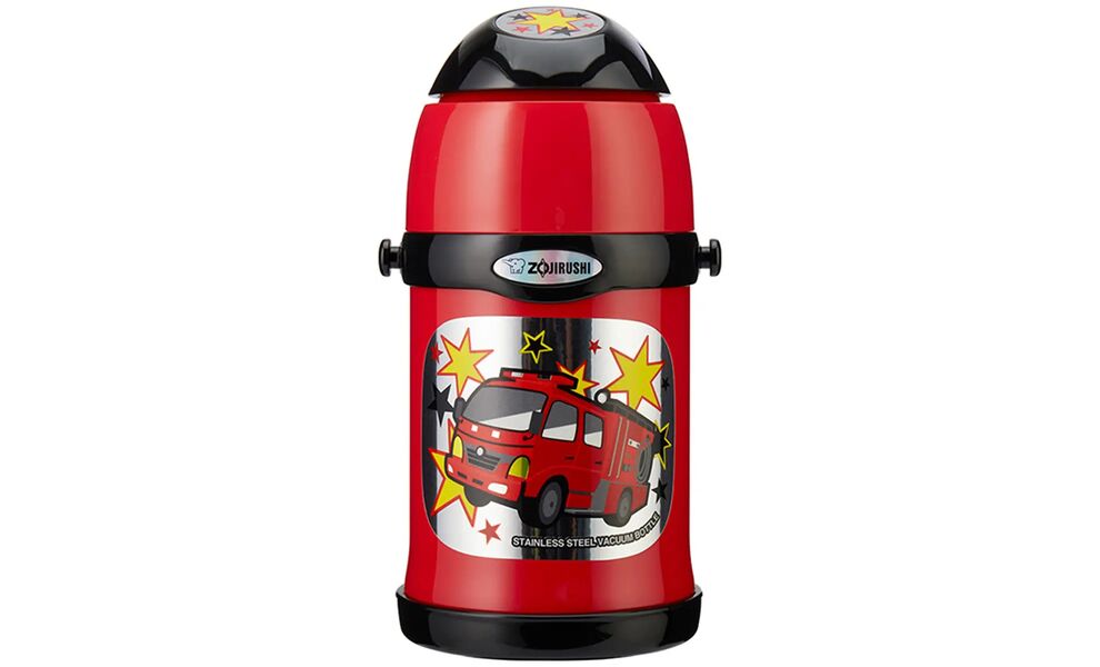 Дитячий термос з трубочкою та чашкою Zojirushi SC-ZT45 (RZ/Red) на 450 мл, Об'єм: 450, Колір: RZ/Red, зображення 2