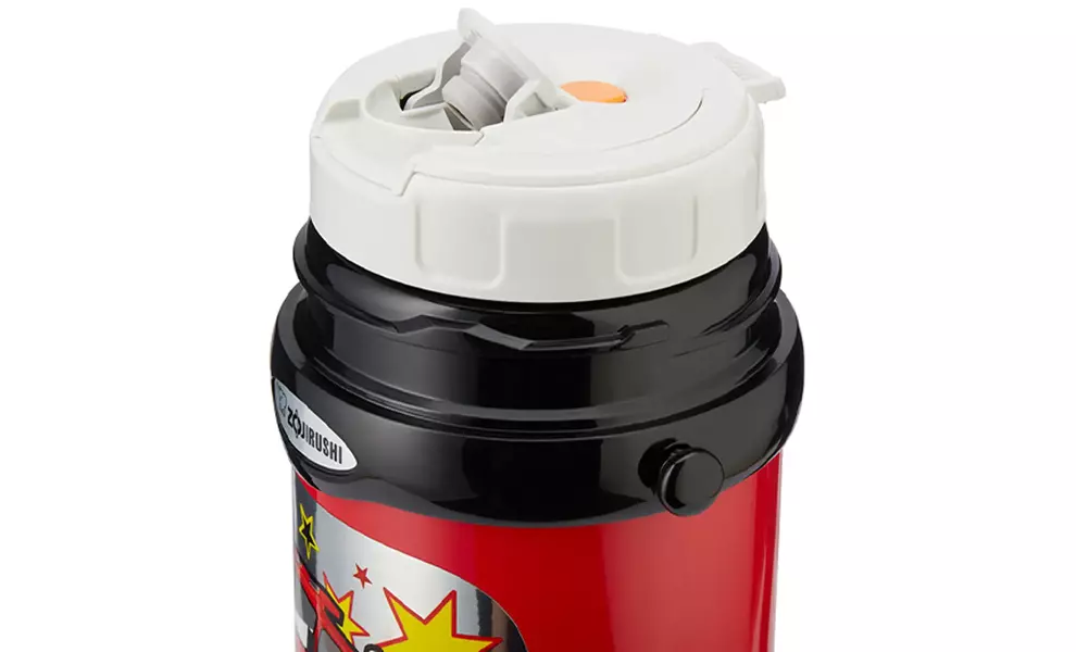 Дитячий термос з трубочкою та чашкою Zojirushi SC-ZT45 (RZ/Red) на 450 мл, Об'єм: 450, Колір: RZ/Red, зображення 4