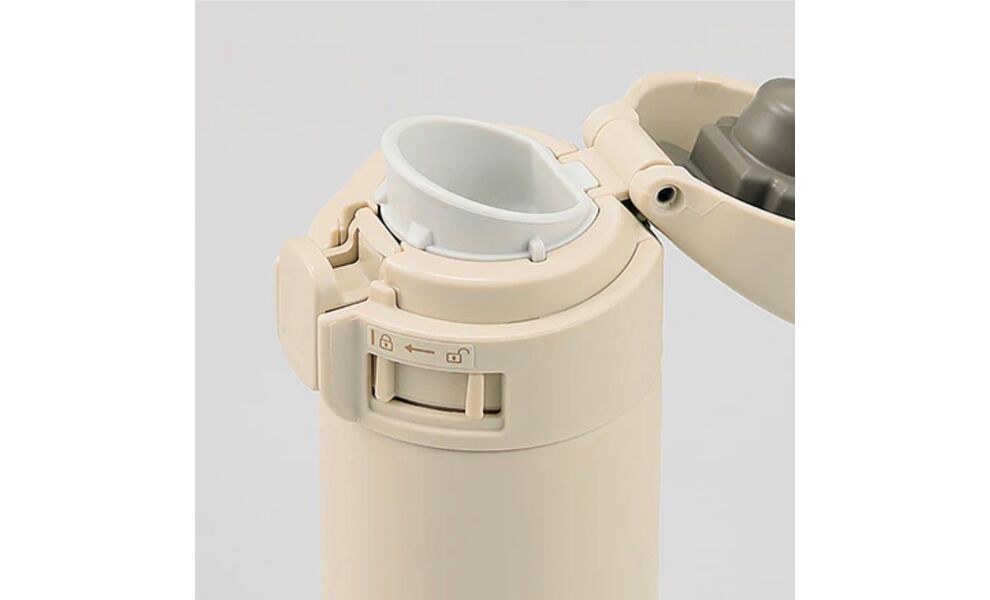 Термокружка для кави з поїлкою Zojirushi SM-PD30 (CM/Beige) на 300 мл: герметична кришка, Об'єм: 300, Колір: CM/Beige, зображення 3