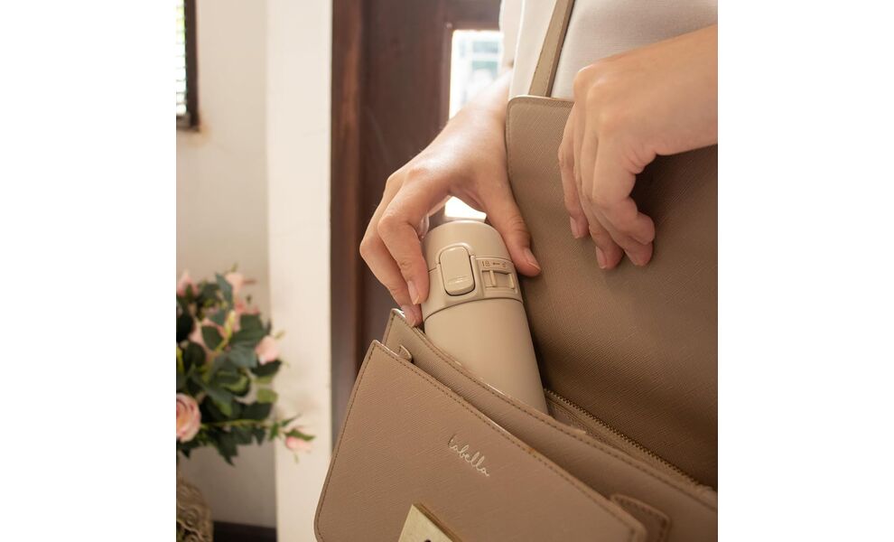 Термокружка для кави з поїлкою Zojirushi SM-PD30 (CM/Beige) на 300 мл: герметична кришка, Об'єм: 300, Колір: CM/Beige, зображення 7