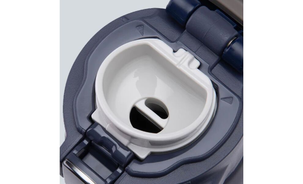 Термокружка для кави з поїлкою Zojirushi SM-SF48 (AD/Navy) на 480 мл: герметична кришка, Об'єм: 480, Колір: AD/Navy, зображення 5