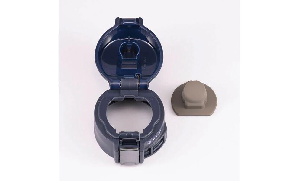 Термокружка для кави з поїлкою Zojirushi SM-SF48 (AD/Navy) на 480 мл: герметична кришка, Об'єм: 480, Колір: AD/Navy, зображення 7