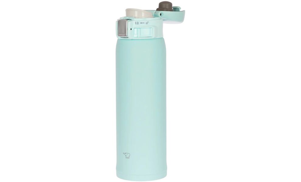 Термокружка для кави з поїлкою Zojirushi SM-SF48 (AM/Mint Blue) на 480 мл: герметична кришка, Об'єм: 480, Колір: AM/Mint Blue, зображення 3