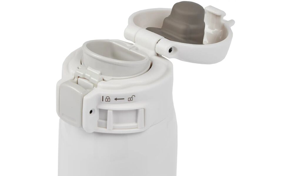 Термокружка для кави з поїлкою Zojirushi SM-SR36E (WA/White) на 360 мл: герметична кришка, Об'єм: 360, Колір: WA/White, зображення 3