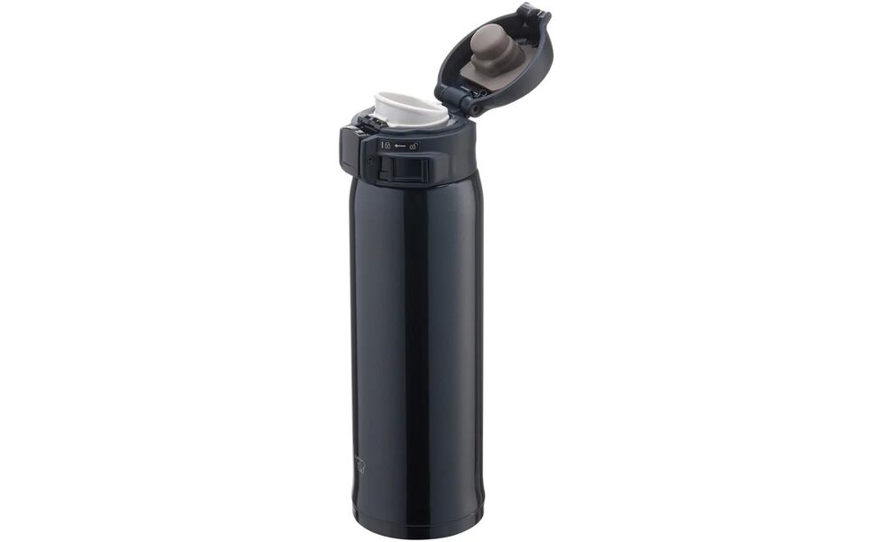 Термокружка для кави з поїлкою Zojirushi SM-SR48E (BC/Silky Black) на 480 мл: герметична кришка, Об'єм: 480, Колір: BC/Silky Black, зображення 3