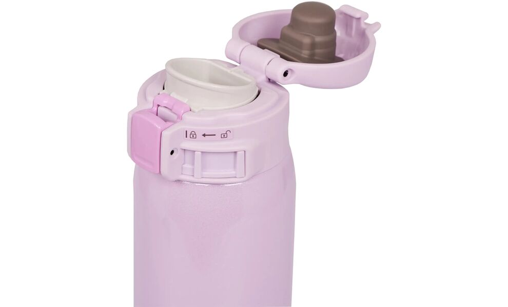 Термокружка для кави з поїлкою Zojirushi SM-SR36E (VP/Purple) на 360 мл: герметична кришка, Об'єм: 360, Колір: VP/Purple, зображення 3