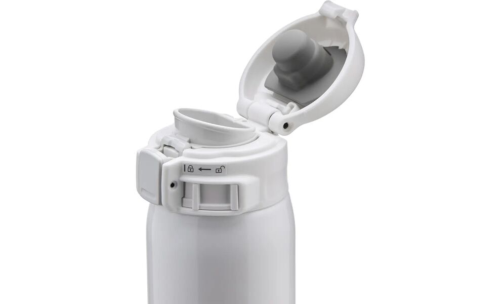 Термокружка для кави з поїлкою Zojirushi SM-SR48E (WA/White) на 480 мл: герметична кришка, Об'єм: 480, Колір: WA/White, зображення 4