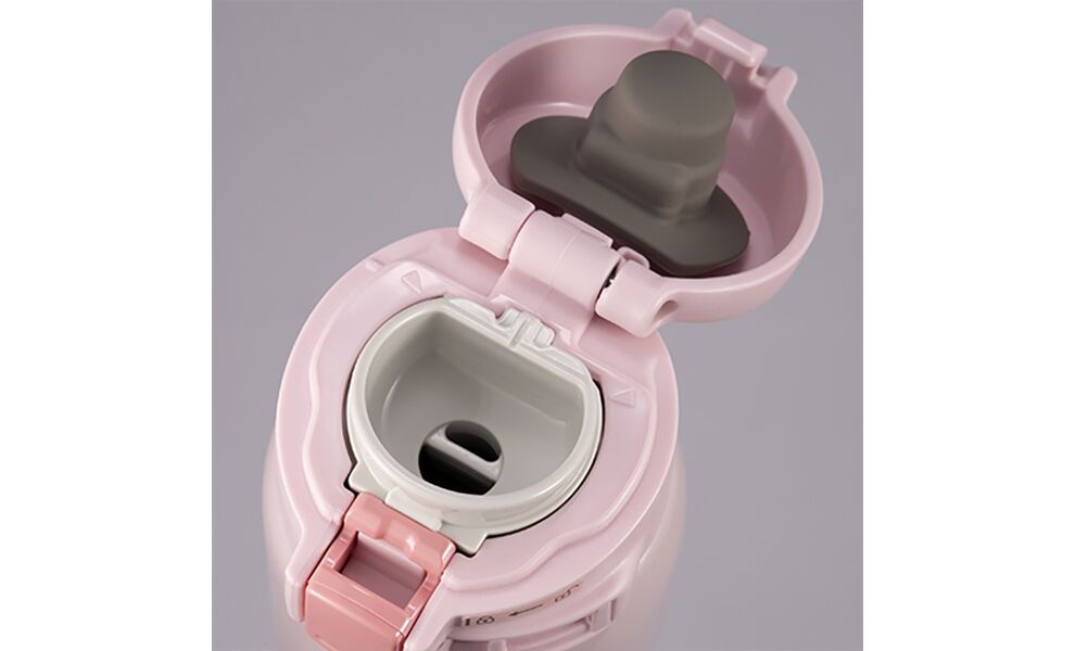 Термокружка для кави з поїлкою Zojirushi SM-SR48E (PP/Pearl Pink) на 480 мл: герметична кришка, Об'єм: 480, Колір: PP/Pearl Pink, зображення 5