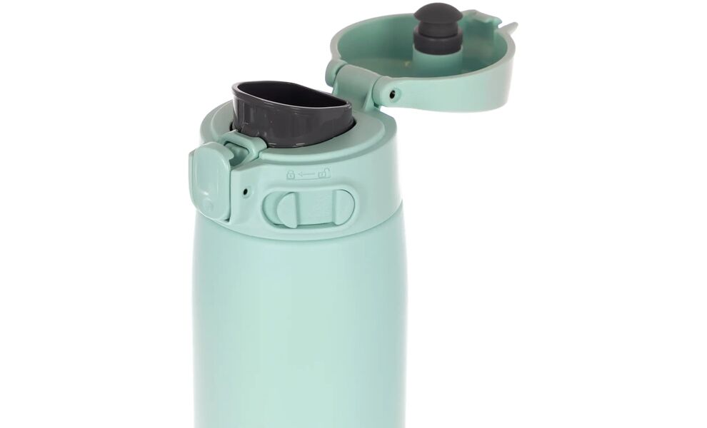 Термокружка для кави з поїлкою Zojirushi SM-VA60 (AM/Mint Blue) на 600 мл: герметична кришка, Об'єм: 600, Колір: Mint Blue, зображення 4