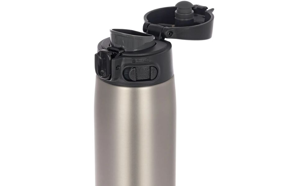 Термокружка для кави з поїлкою Zojirushi SM-VA60 (XA/Steel) на 600 мл: герметична кришка, Об'єм: 600, Колір: Steel, зображення 4