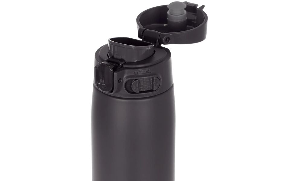 Термокружка для кави з поїлкою Zojirushi SM-VB60 (BM/Soft Black) на 600 мл: герметична кришка, Об'єм: 600, Колір: BM/Soft Black, зображення 4