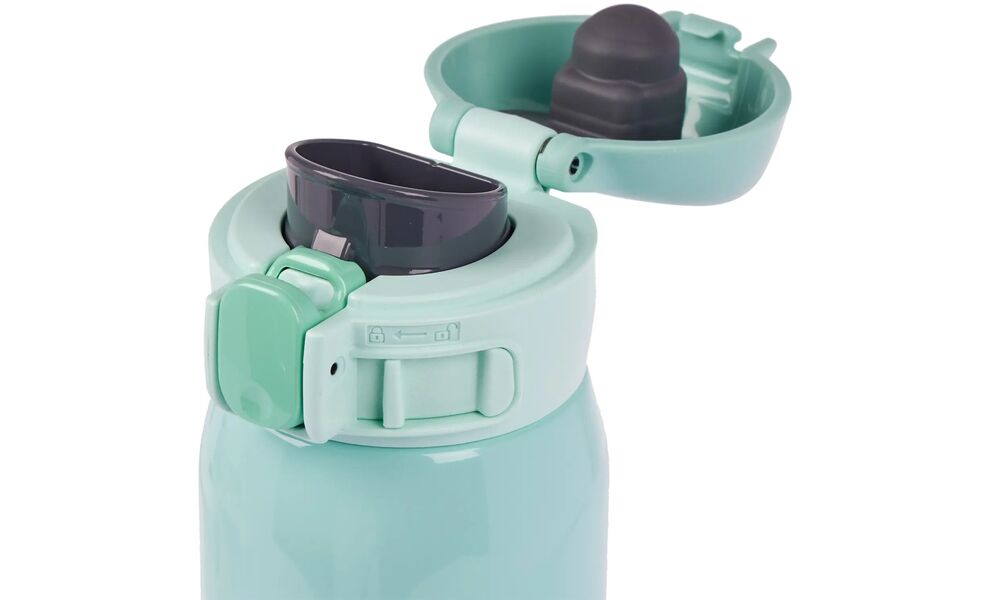 Термокружка для кави з поїлкою Zojirushi SM-WA48 (GL/Mint) на 480 мл: герметична кришка, Об'єм: 480, Колір: GL/Mint, зображення 3