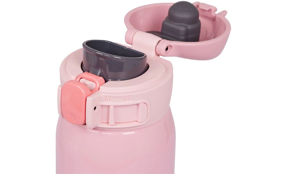 Термокружка для кави з поїлкою Zojirushi SM-WA48 (PA/Pink) на 480 мл: герметична кришка, Об'єм: 480, Колір: PA/Pink, зображення 3