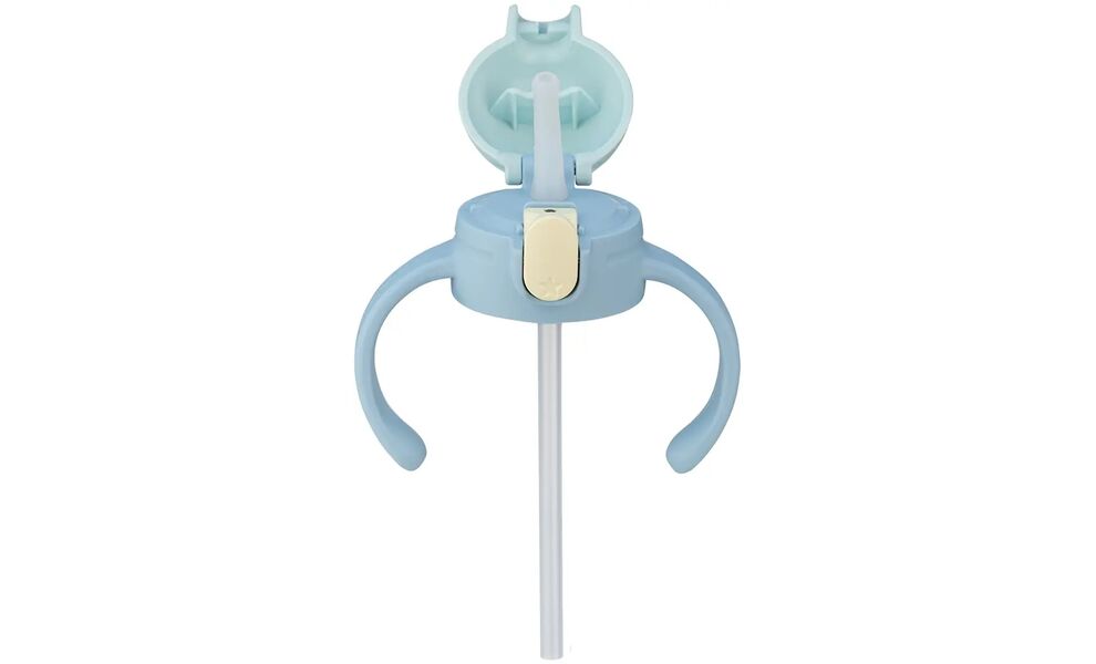 Дитячий термос з трубочкою Zojirushi SQ-DA30E (AA/Blue) на 300 мл, Об'єм: 300, Колір: AA/Blue, зображення 6