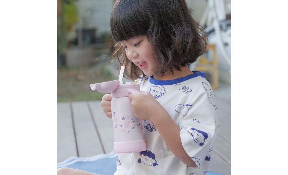 Дитячий термос з трубочкою Zojirushi SQ-DA30E (PA/Pink) на 300 мл, Об'єм: 300, Колір: PA/Pink, зображення 9