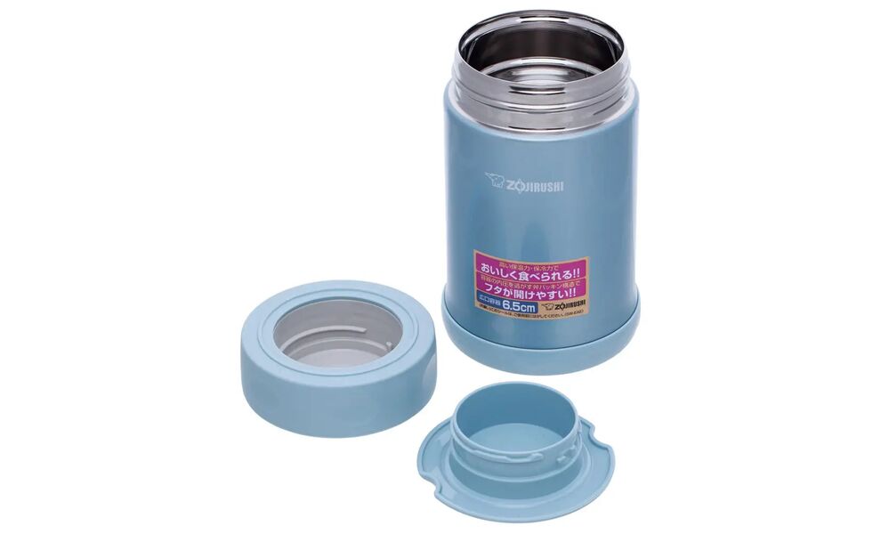 Термос для їжі Zojirushi SW-EAE50 (AB/Pale Blue) на 500 мл, Об'єм: 500, Колір: AB/Pale Blue, зображення 3