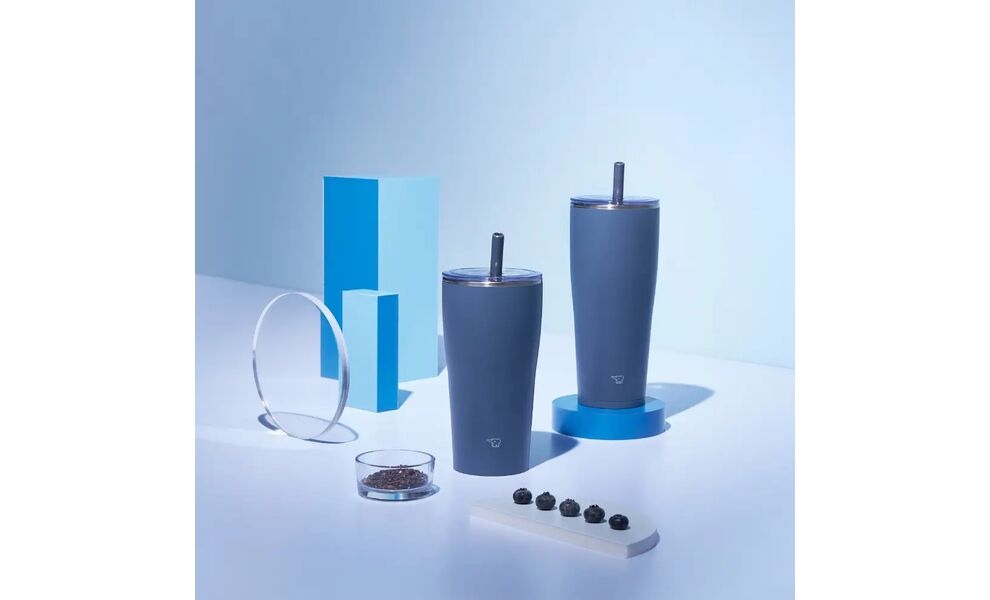 Термокружка з трубочкою Zojirushi SX-HA89H (AM/Navy Blue) на 890 мл, Об'єм: 890, Колір: AM/Navy Blue, зображення 4