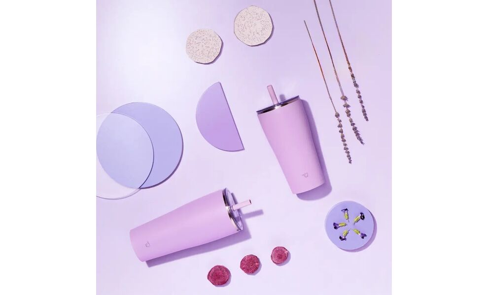Термокружка з трубочкою Zojirushi SX-HA89H (VM/Mauve Purple) на 890 мл, Об'єм: 890, Колір: VM/Mauve Purple, зображення 4
