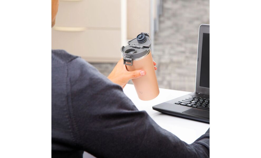 Термокружка для кави з поїлкою Zojirushi SX-KA30 (CM/Beige) на 300 мл: герметична кришка, Об'єм: 300, Колір: CM/Beige, зображення 5