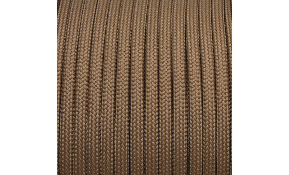 Паракорд 550 Type 3 (Coyote Brown, 4 мм), на відріз, Довжина: 1, Колір виробника: Coyote Brown