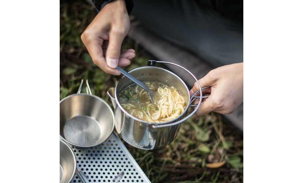 Туристичний казанок з носиком Snow Peak Kettle No.1 на 900 мл, нержавіюча сталь, Об'єм: 0,9, зображення 11
