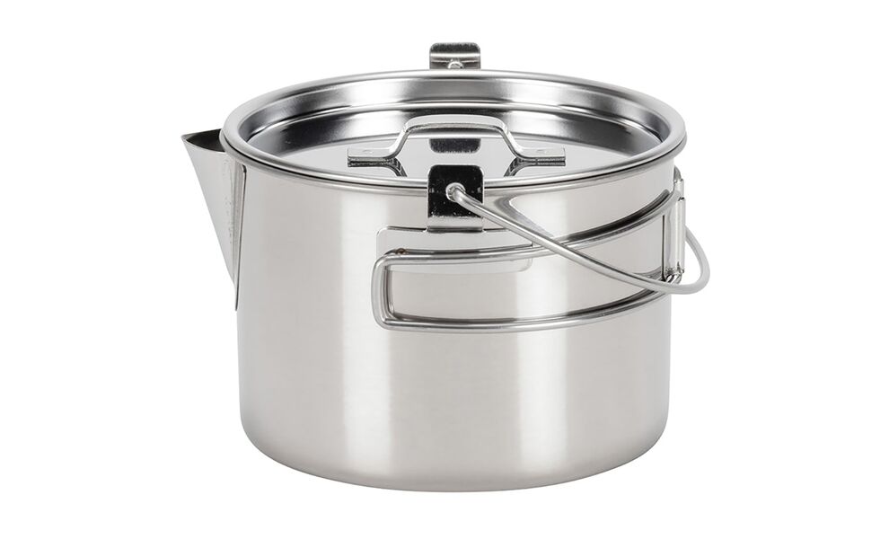 Туристичний казанок з носиком Snow Peak Kettle No.1 на 900 мл, нержавіюча сталь, Об'єм: 0,9, зображення 2