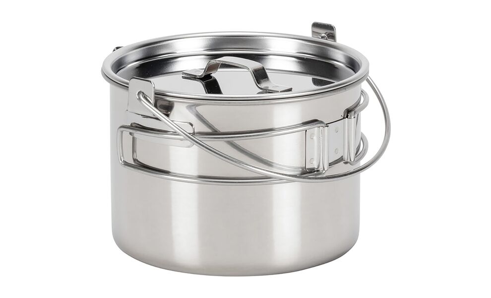 Туристичний казанок з носиком Snow Peak Kettle No.1 на 900 мл, нержавіюча сталь, Об'єм: 0,9, зображення 4