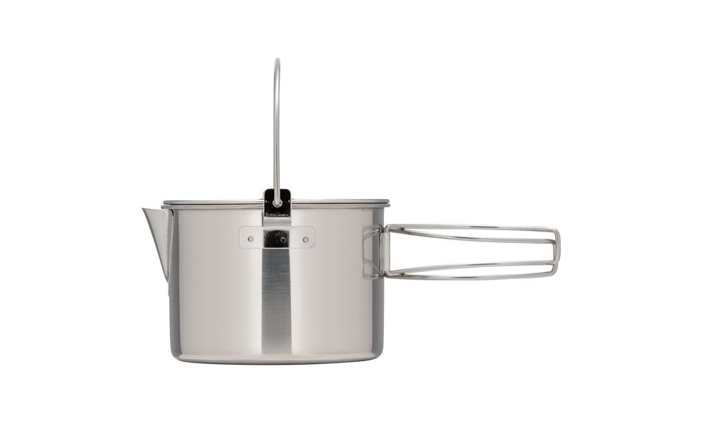 Туристичний казанок з носиком Snow Peak Kettle No.1 на 900 мл, нержавіюча сталь, Об'єм: 0,9, зображення 6