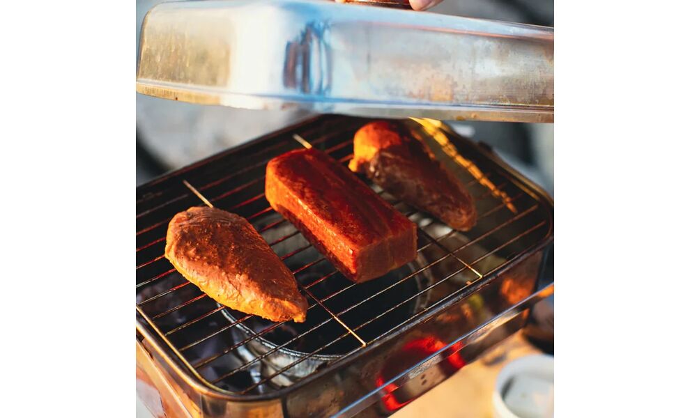 Портативна коптильня Snow Peak CS-092 Compact Smoker, зображення 19