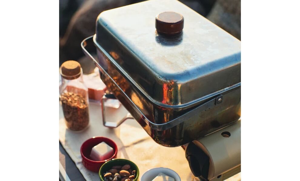 Портативна коптильня Snow Peak CS-092 Compact Smoker, зображення 14