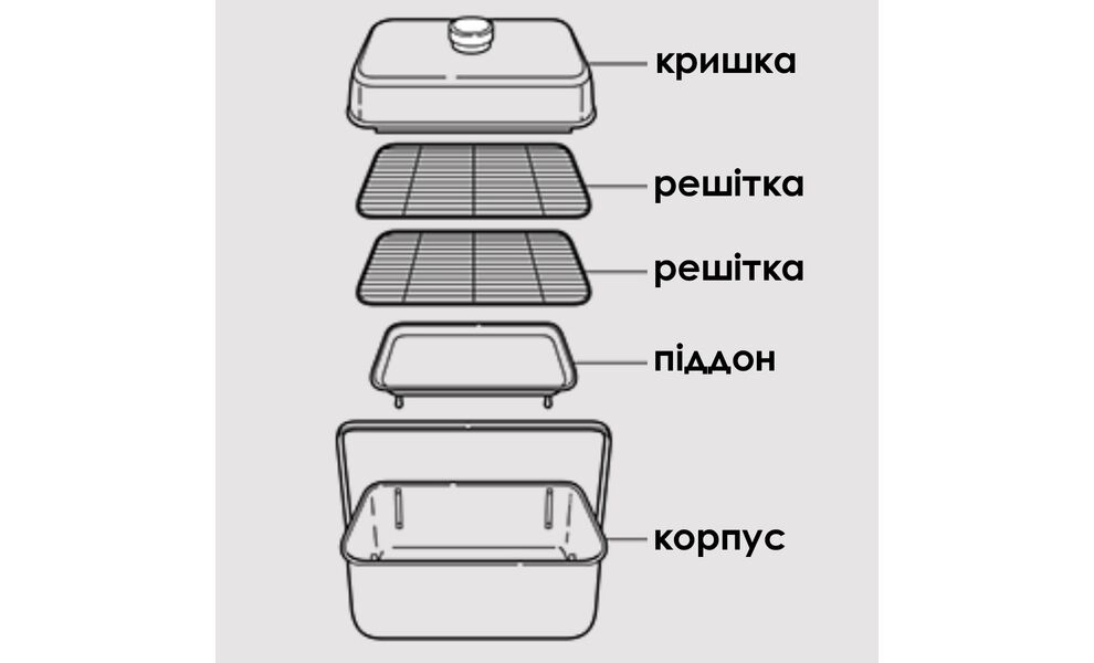 Портативна коптильня Snow Peak CS-092 Compact Smoker, зображення 5