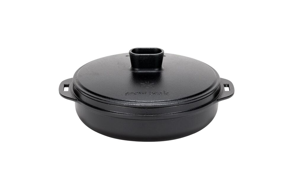 Чавунна жаровня Snow Peak CS-550 Cast Iron Duo Cooker, зображення 3