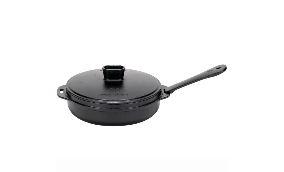 Чавунна жаровня Snow Peak CS-550 Cast Iron Duo Cooker, зображення 4