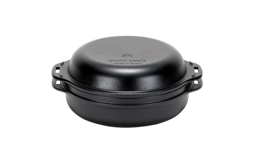 Чавунна жаровня Snow Peak CS-550 Cast Iron Duo Cooker, зображення 6