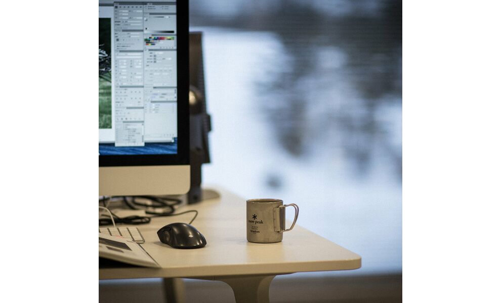 Туристична термочашка зі складною ручкою Snow Peak Titanium Double Wall на 220 мл, титан, Об'єм: 220, зображення 8