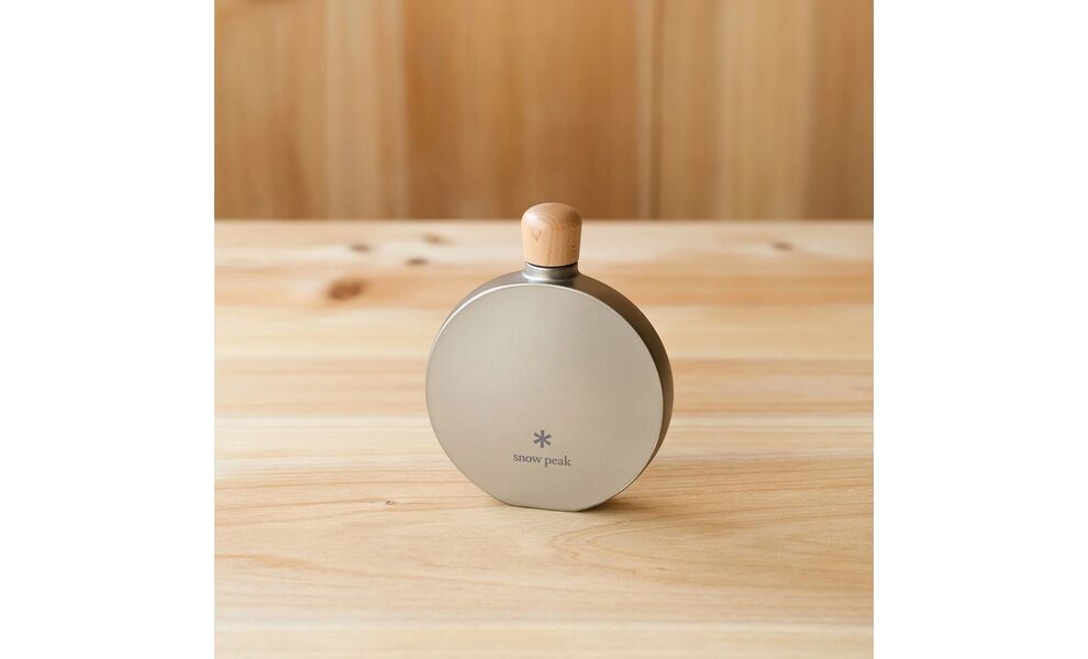 Фляга Snow Peak TW-116 Titanium Curved Flask, 150 мл, Об'єм: 150, зображення 19