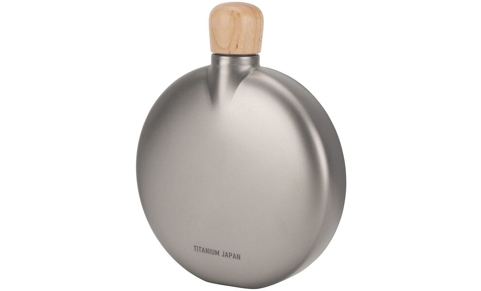 Фляга Snow Peak TW-116 Titanium Curved Flask, 150 мл, Об'єм: 150, зображення 2