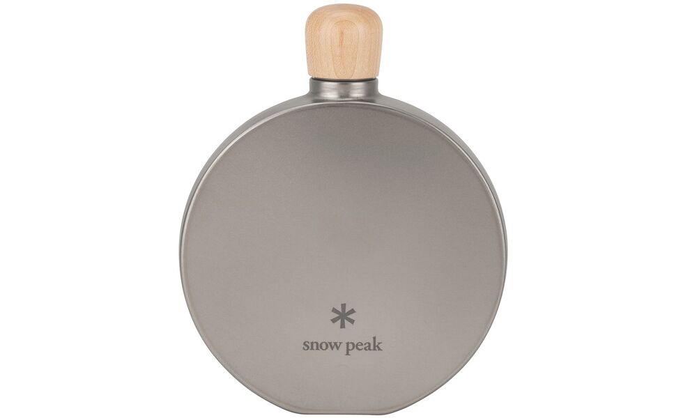 Фляга Snow Peak TW-116 Titanium Curved Flask, 150 мл, Об'єм: 150, зображення 3
