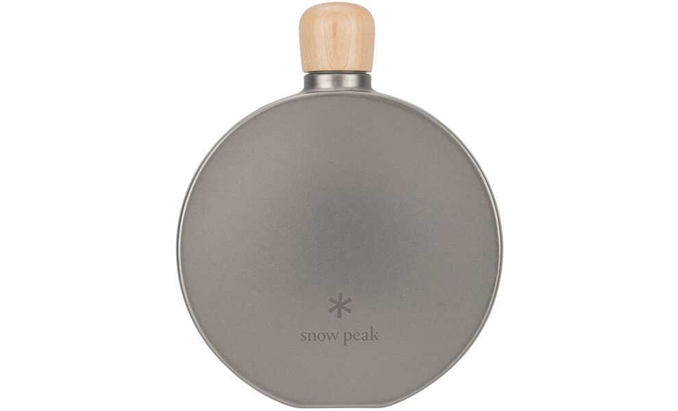 Фляга Snow Peak TW-116 Titanium Curved Flask, 150 мл, Об'єм: 150, зображення 4