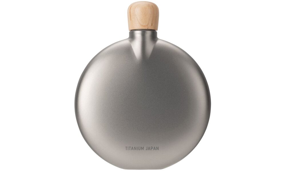 Фляга Snow Peak TW-116 Titanium Curved Flask, 150 мл, Об'єм: 150, зображення 6